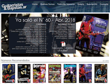 Tablet Screenshot of guitarristasar.com.ar